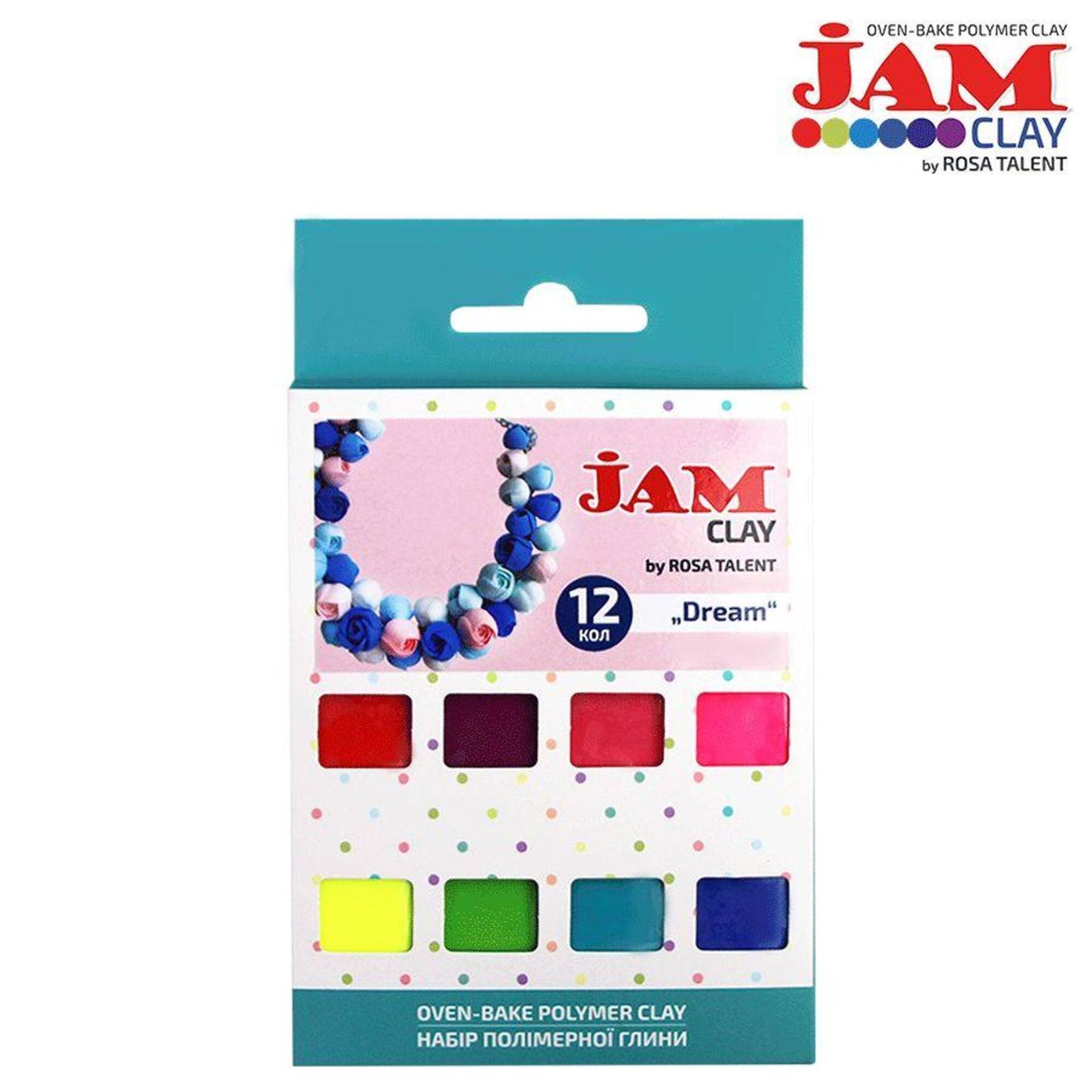 Rosa Talent Jam Clay Dream Oven-Bake Polymer Clay Set